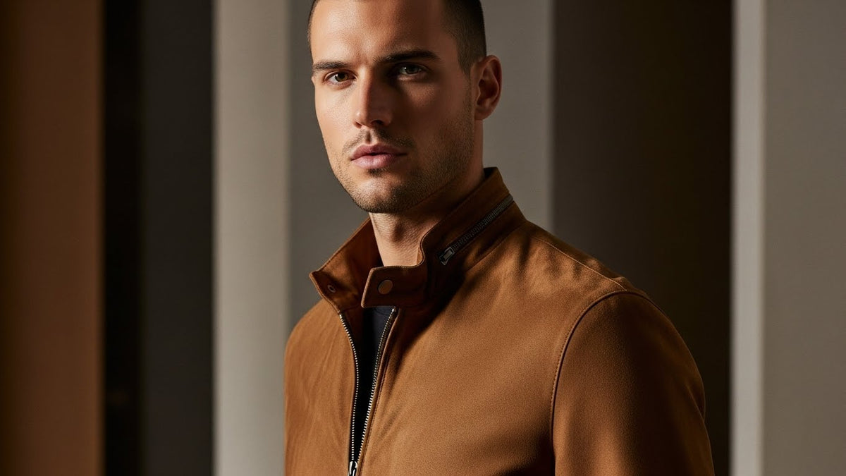 Built Entirely Premium Suede Jacket – Best Luxury Street Fashion for Men