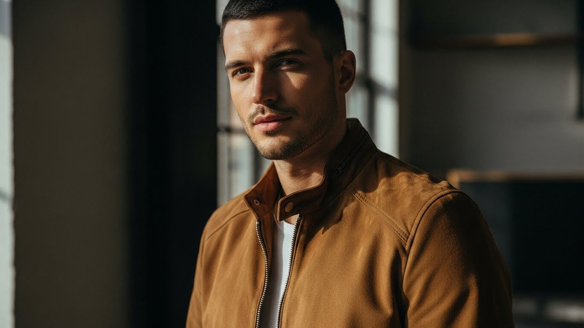 Built Entirely Premium Suede Jacket – Best Luxury Street Fashion for Men