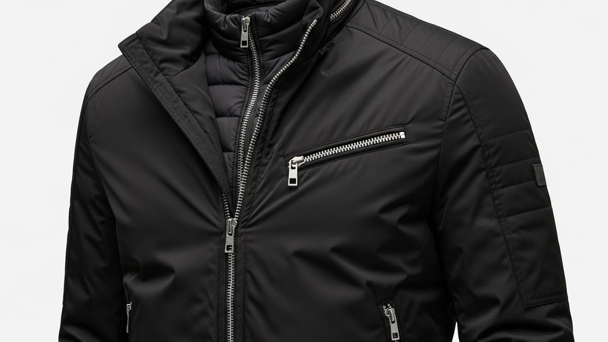 Built Entirely  Alpha Men’s Jacket – Premium Heavy-Duty Protection & Modern Street Style